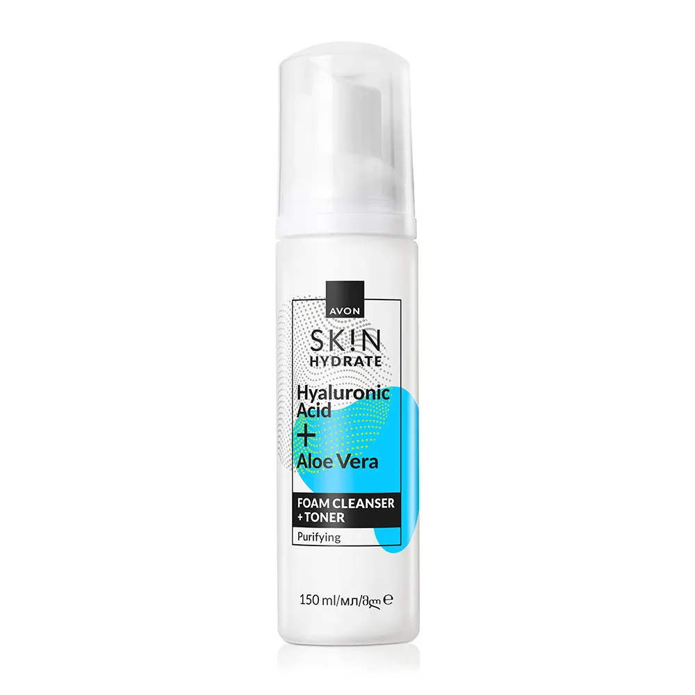 SK!N Hydrate — spumă de curățare și toner